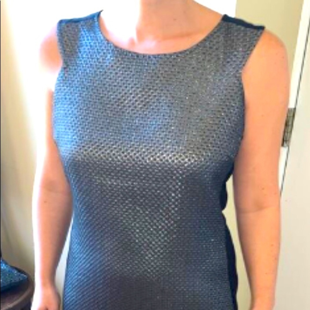 Pretty little silver/ black dress